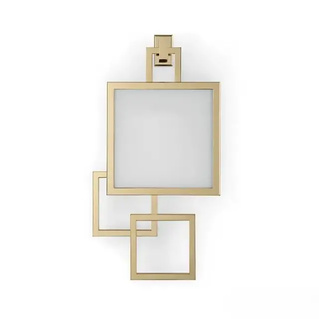 Светильник для ванной Oasis Vicky 000LV039OR золото, стекло матовое