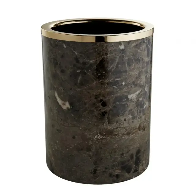 Корзина 3SC Palace PA65AEMGD мрамор EMPERADOR DARK/POLISHED GOLD 24K