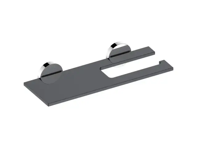 Держатель для туалетной бумаги Keuco Edition 90 19073018000 хром/дымчатое стекло