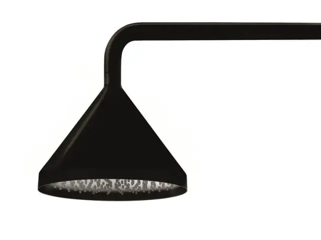 Верхний душ Fantini FONTANE BIANCHE 47.P5.8106+47.P5.8027 Matt Gun Metal PVD