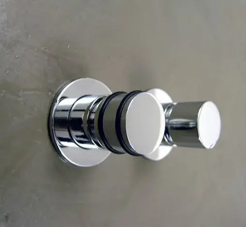 Вентиль с заглушкой для водяного полотенцесушитея, хром