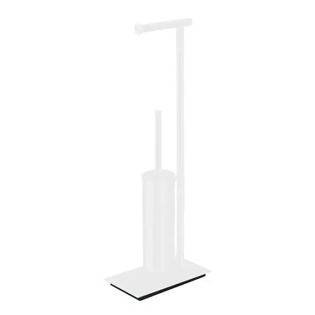 Ершик туалетный Colombo Design Square B9907.BM белый матовый