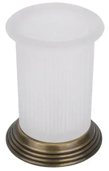 Стакан Colombo Design Hermitage B3341.OA антич.бронза/мат.стекло