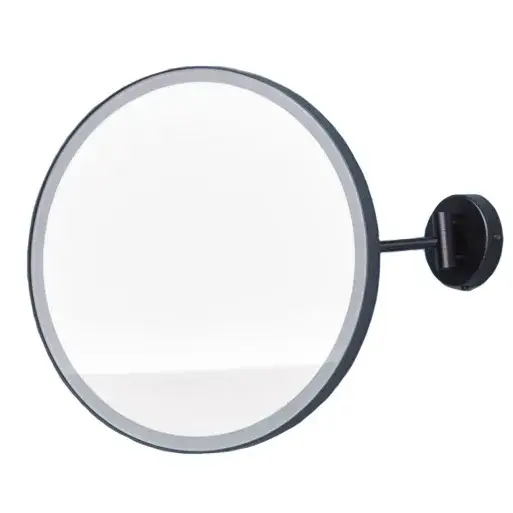 Зеркало для ванной Cielo Pluto PLSPL.FE Черный матовый