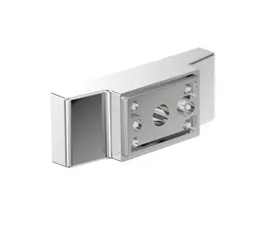 Платформа - крепеж для аксессуаров (5), 8.5*2.2*h3.07, хром