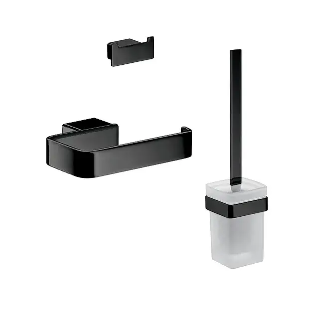 Ершик туалетный EMCO LOFT BLACK 0598.133.00 Satin crystal glass/Black