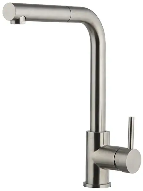 Смеситель для кухни Carlo Frattini Kitchen F7025INOX нержавеющая сталь