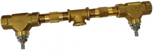 Встраиваемая часть смесителя для раковины на 3 отв. G1/2 хром