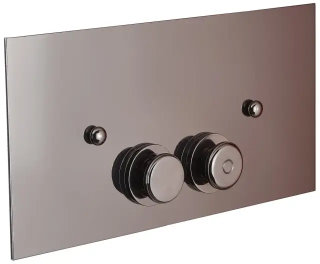 Клавиша смыва для инсталляций GEBERIT 33*17 Brushed Black Nichel