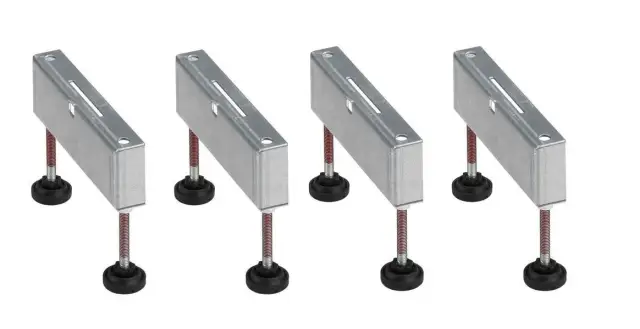 Опора для душевого лотка (4 шт.), (Х1), от 100 см, нержавеющая сталь