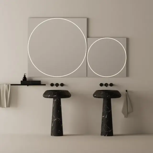 Зеркало для ванной Agape VITRUVIO ASPEV1212LE