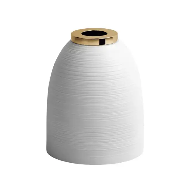 Диффузор для ароматерапии d.8.5*10.5h белый Лиможский фарфор/золото