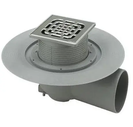 Трап напольный, отвод 100 мм, Х1, со съемным гидрозатвором