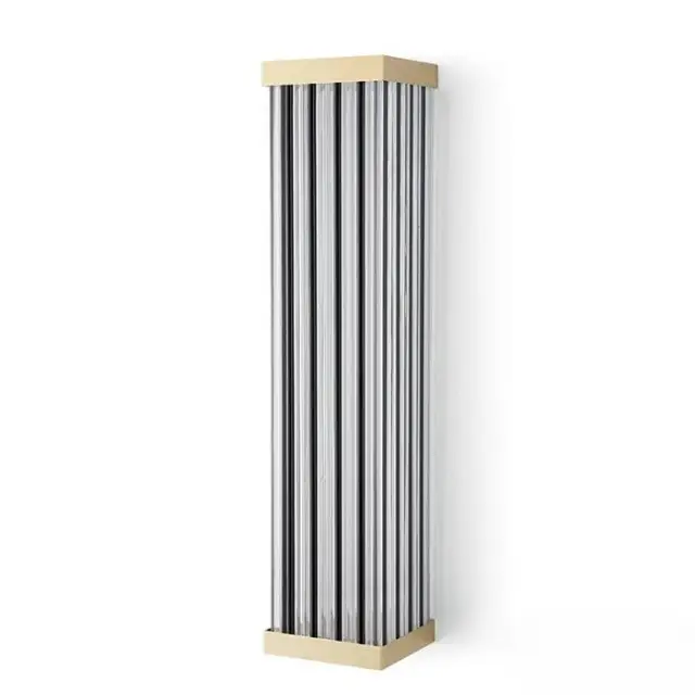 Светильник для ванной Oasis Murano 0LTLS13OR Gold finish/transparent and black profiles/18,24 W