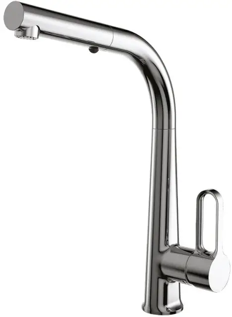 Смеситель для кухни Carlo Frattini Kitchen F7026CS BRUSHED BLACK CHROME