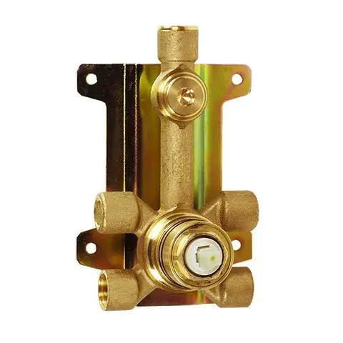 Внутренняя часть смесителя для душа (отвод сверху)