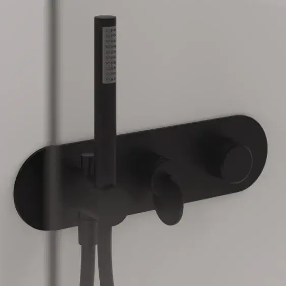 Внутренняя часть встр. термостата для душа, с переключателем