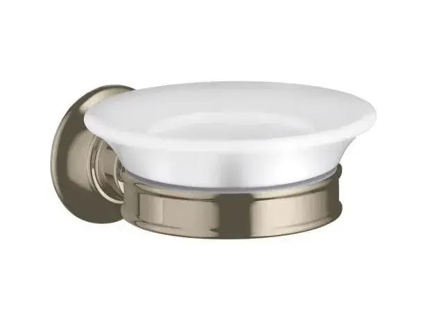 Мыльница AXOR Montreux 42033820 шлифованный никель / керамика