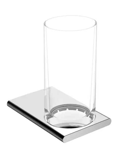 Стакан Keuco EDITION 400 11550019000 хром/хрустальное стекло