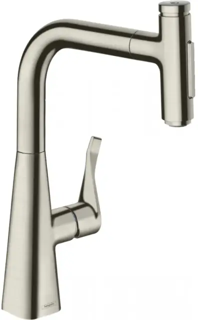 Смеситель для кухни HANSGROHE METRIS SELECT M71 73817800 сталь