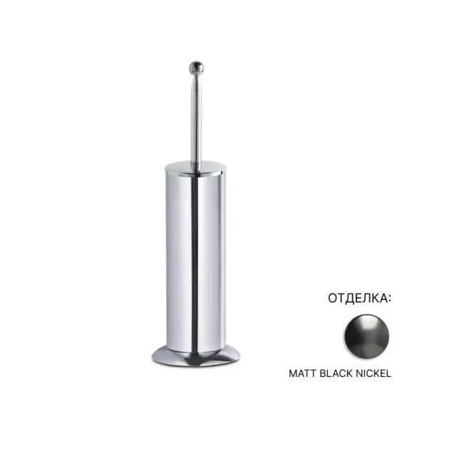 Ершик туалетный 3SC PASTELLI 517CFM MATT BLACK NICKEL