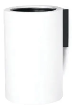 Стакан Bertocci Trecento (300) 125.4830.0000 белый матовый/хром