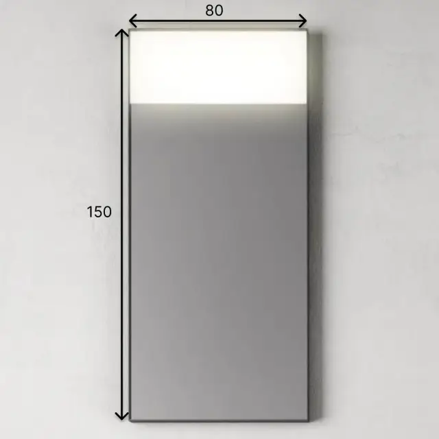 Зеркало для ванной Artelinea Riflessi TRIC150 PELTRO