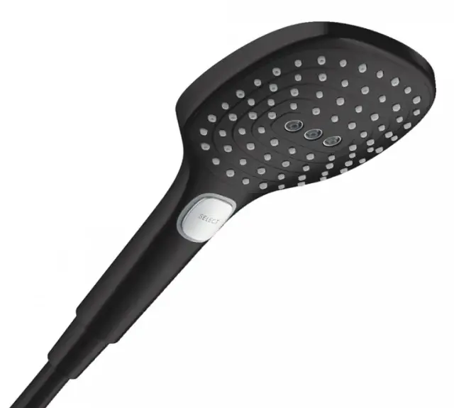 Душевая лейка HANSGROHE Raindance select 26520670 матовый черный
