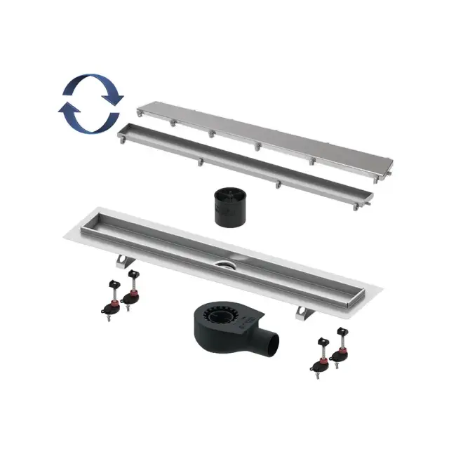 Комплект для монтажа дренажного канала Tece TECElinus