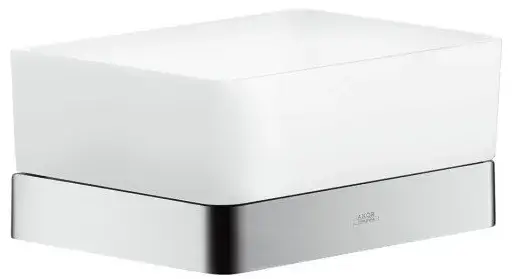 Полка для ванной AXOR UNIVERSAL 42802000 стекло опаловое/хром