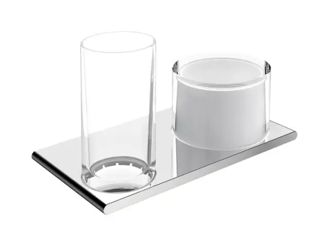 Дозатор Keuco EDITION 400 11553019000 хром/хрустальное стекло