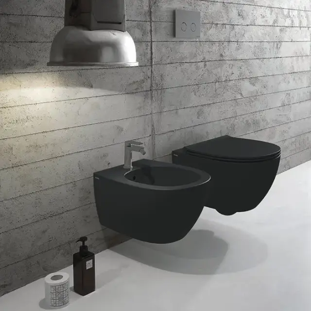 Биде Globo Ceramica 4ALL MDS09AR nero opaco AR