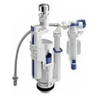 Механизм смыва двойной 750990 цвет-хром