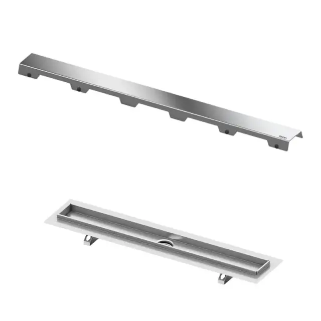 Комплект Tece TECEdrainline: дренажный канал+основа для плитки 