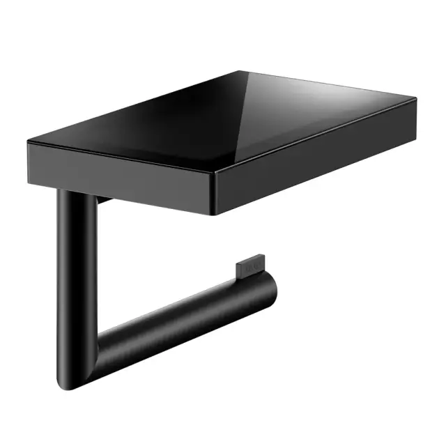 Держатель для туалетной бумаги Keuco REVA 12873379000 цвет-черный матовый