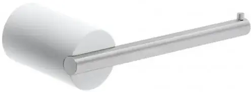 Держатель для туалетной бумаги Decor Walther STONE TPH 0974855 матовая сталь/белый