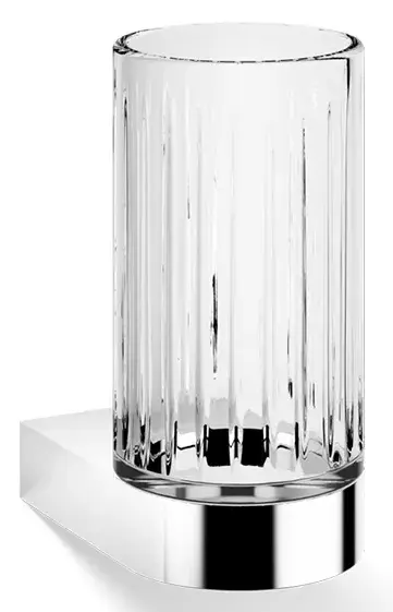 Стакан Decor Walther CENTURY WMG 0586900 хром/граненое стекло