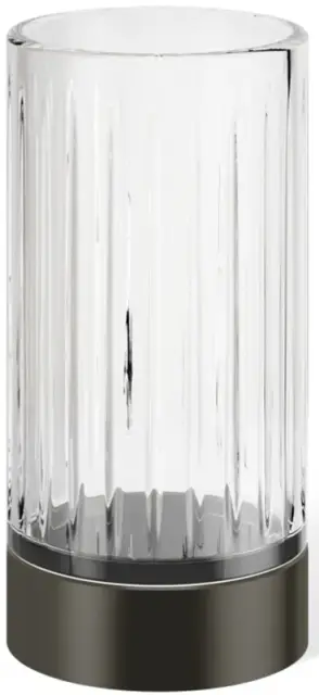 Стакан Decor Walther CENTURY SMG 0587717 прозрачное граненое стекло/темная бронза