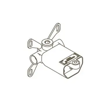 Встраиваемая часть смесителя