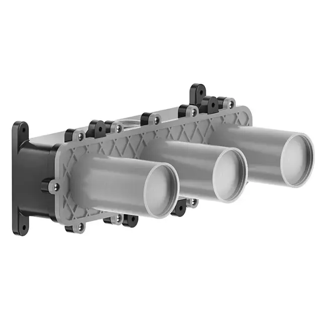 Внутренняя часть смесителя Gessi BATH316 54139#239 Steel Brushed