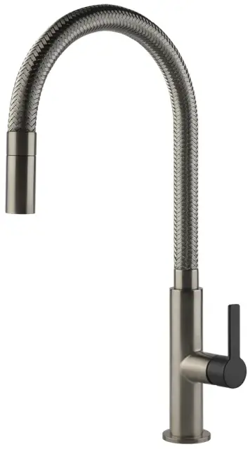 Смеситель для кухни Gessi Mesh 60003#599 Finox / Matt Black