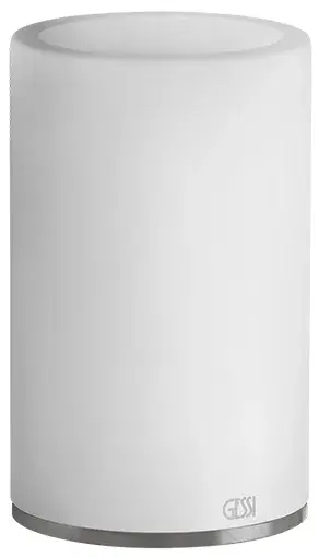 Стакан Gessi GESSI316 54731#239 steel brushed, белый