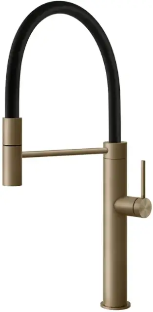 Смеситель для кухни Gessi GESSI 316 60010#726 Warm Bronze Brushed PVD