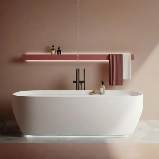 Полка для ванной Antonio Lupi LETTERAMUTA LEMUD111.250 POMPEIANO GOFFRATTO-5104