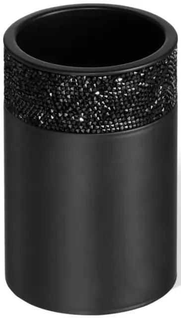 Стакан Decor Walther ROCKS BOD 1 0933860 черный матовый/кристаллы Swarovski