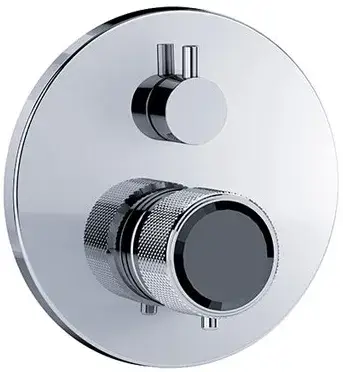 Термостат Jorger Valencia 638.40.380.000-12 хром, черный хрусталь