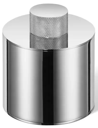 Контейнер с крышкой настольный 9.5*8 Хром