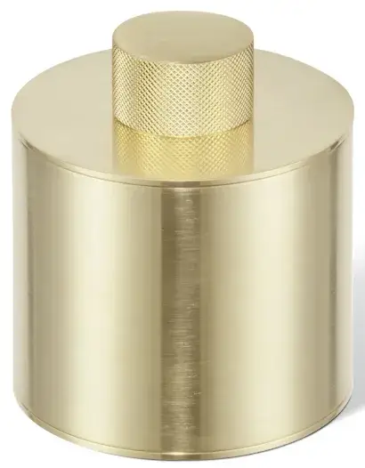 Контейнер с крышкой d8*h9,1 Золото матовое