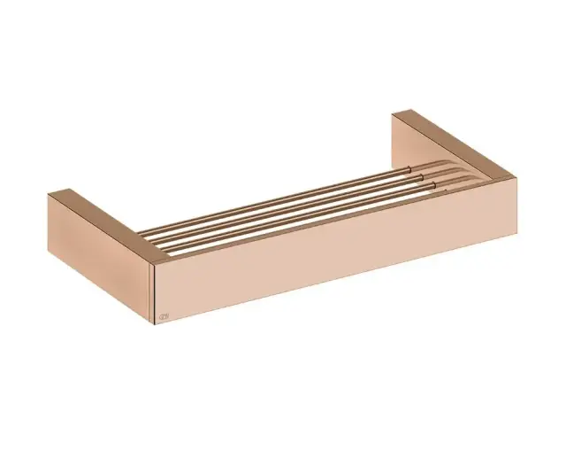 Полка-решетка Gessi Rettangolo 20947#030 медь