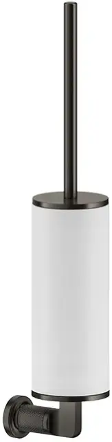 Ершик туалетный Gessi INCISO 58519#707 цвет-белый/Black Metal Brushed PVD